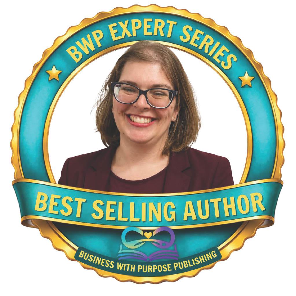 BWP Expert Series Best Selling Author badge — Business with Purpose Publishing